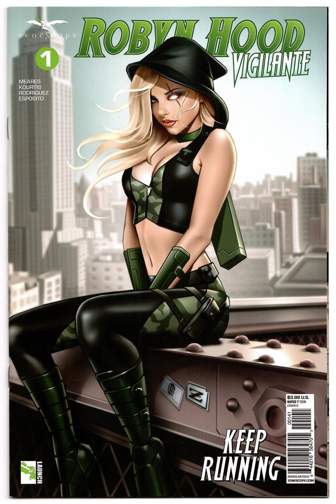 ROBYN HOOD VIGILANTE #1 D Zenescope 2029 VF Keith GARVEY GGA NYC Variant (ONLINE ORDER ONLY)