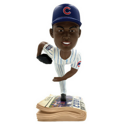 Chicago Cubs 2016 World Series Newspaper Bobbleheads (ONLINE ORDER ONLY)