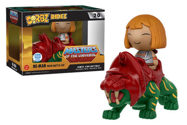 Dorbz Ridez He-Man w/ Battle Cat - Funko Shop Exclusive/5000 Made (Online Order Only)