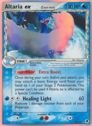 Altaria ex (90/101) (Delta Species) [EX: Dragon Frontiers] (Online Only)