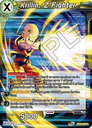 Krillin, Z Fighter (BT17-086) [Ultimate Squad] (ONLINE ORDER ONLY)