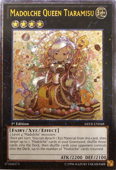 Madolche Queen Tiaramisu (UTR) [ABYR-EN048] Ultimate Rare (ONLINE ORDER ONLY)