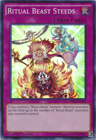 Ritual Beast Steeds [THSF-EN032] Super Rare (ONLINE ORDER ONLY)