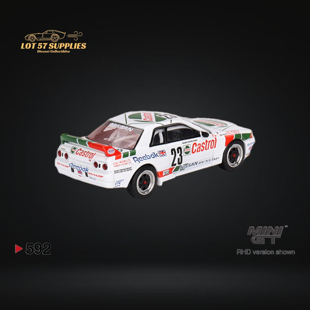 Mini-GT Nissan Skyline GT-R (R32) Gr. A #23 1990 Macau Guia Race Winner #592 1:64 MGT00592 (ONLINE ORDER ONLY)