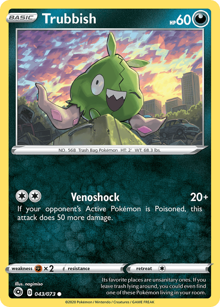Trubbish (043/073) [Sword & Shield: Champion's Path] (Online Only)