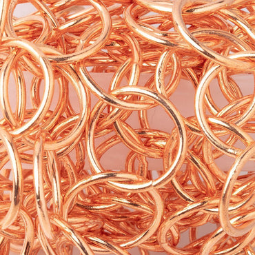 20mm Copper Plain Round Link Chain (ONLINE ORDER ONLY)