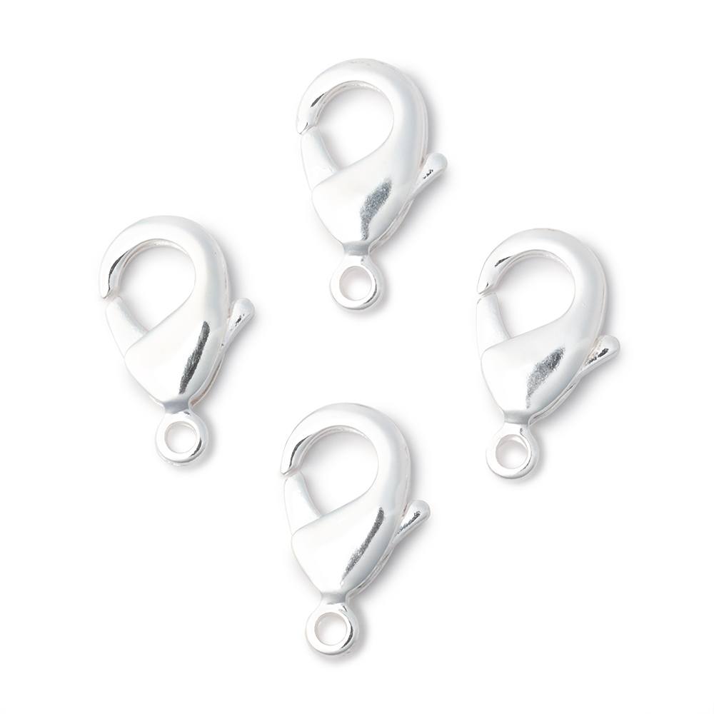 20mm Shiny Lobster Clasp Set of 4 Pieces (ONLINE ORDER ONLY)