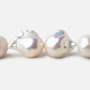 20x13-24x16mm Off White Ultra Baroque Freshwater Pearls 16 inch 19 pcs AAA (ONLINE ORDER ONLY)