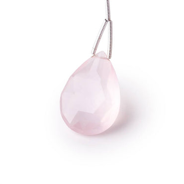 20x14-25x15mm Rose Quartz Faceted Pear Focal 1 Bead (ONLINE ORDER ONLY)