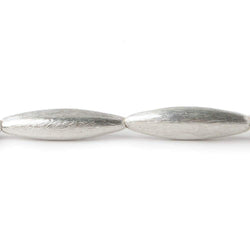 20x5mm Sterling Silver Plated Copper Brushed Marquise 8 inch 10 pcs (ONLINE ORDER ONLY)