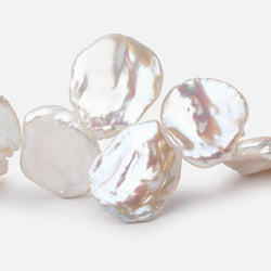 21-29mm Rosé White Ultra Keshi Freshwater Pearls 16 inch 28 Beads AAA (ONLINE ORDER ONLY)
