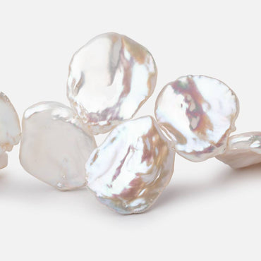 21-29mm Rosé White Ultra Keshi Freshwater Pearls 16 inch 28 Beads AAA (ONLINE ORDER ONLY)