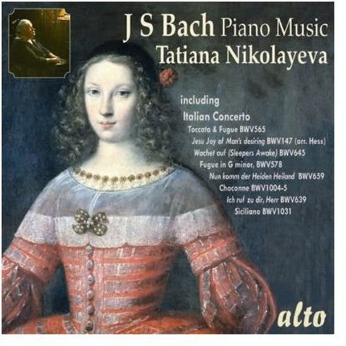 Tatiana Nikolayeva Plays Bach Piano Music [CD]