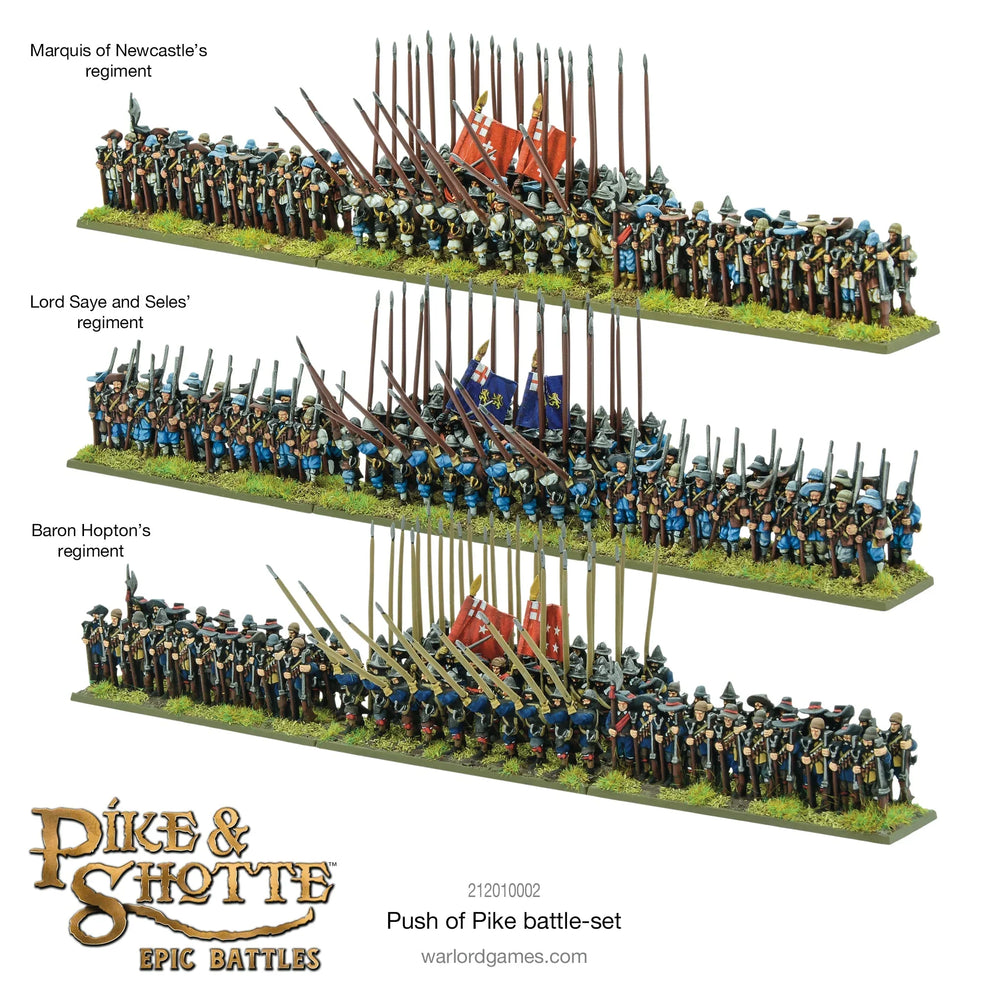Pike & Shotte Epic Battles - Push of Pike Starter Set (ONLINE ORDER ONLY)