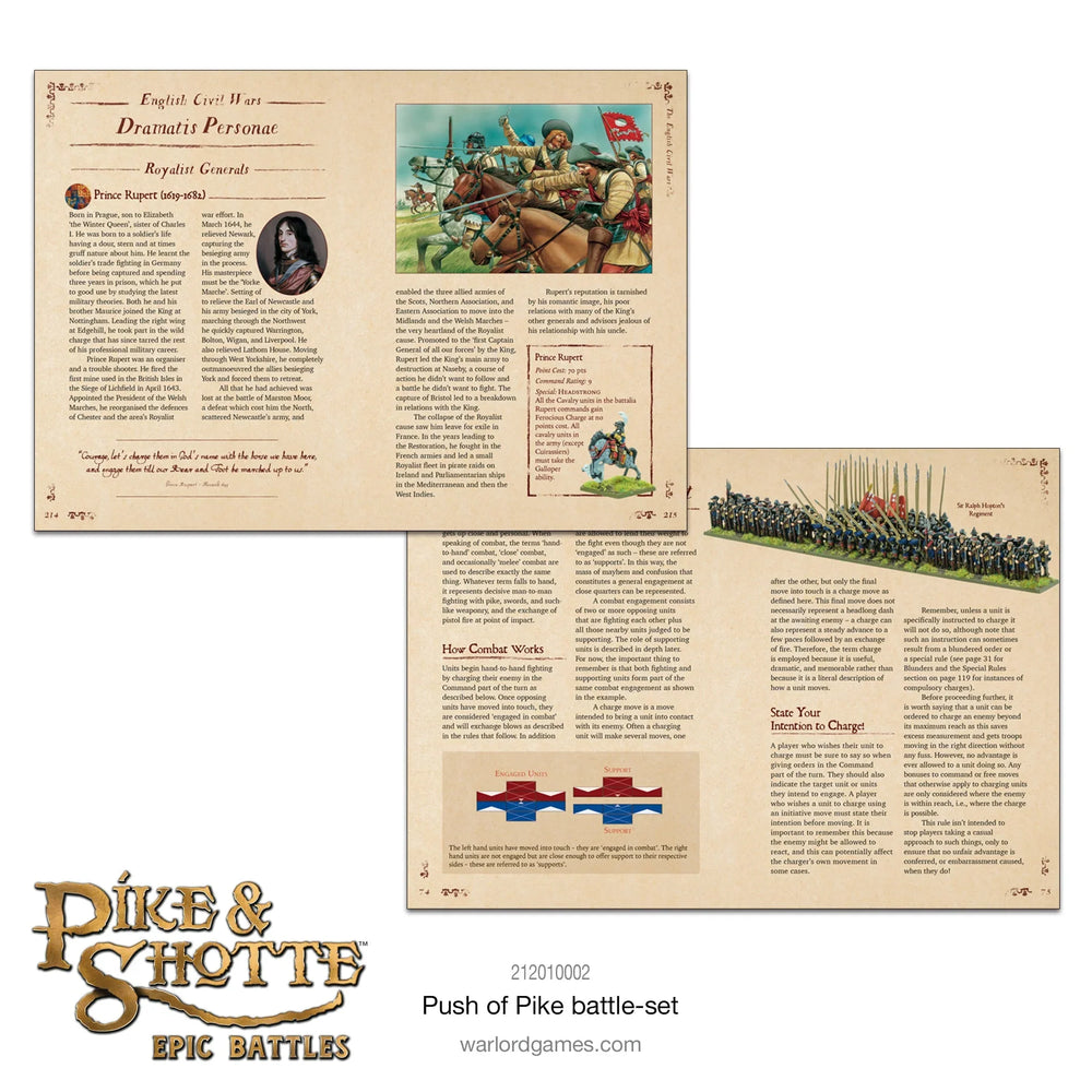 Pike & Shotte Epic Battles - Push of Pike Starter Set (ONLINE ORDER ONLY)