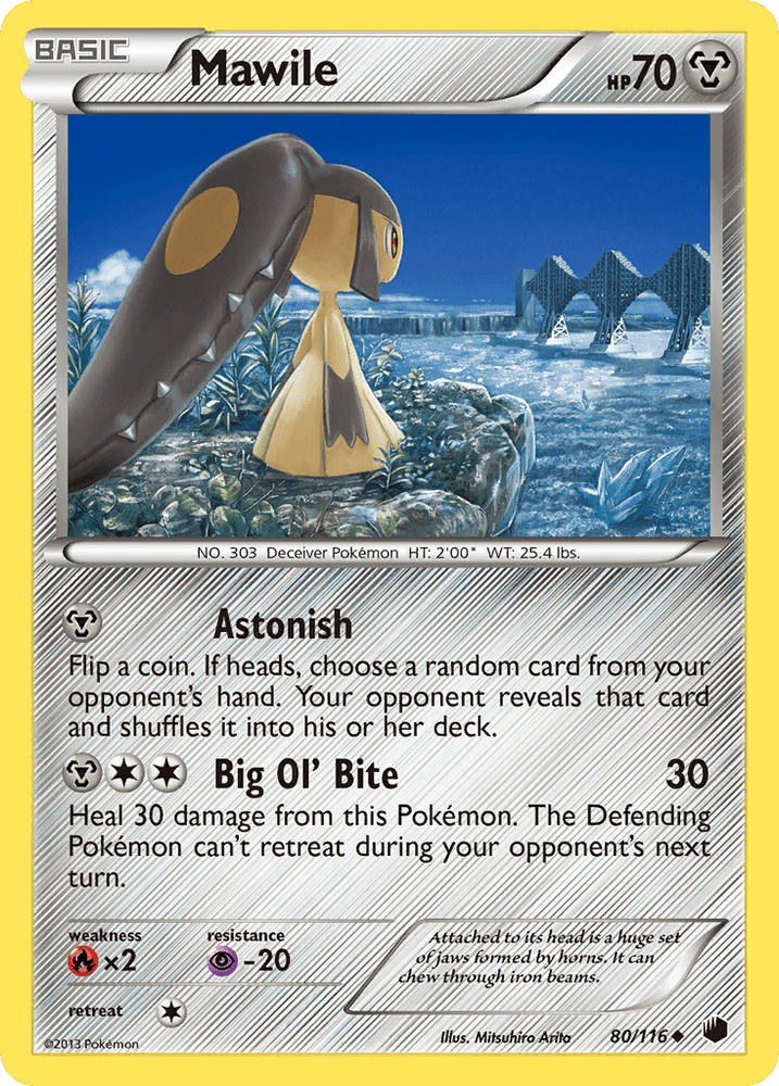 Mawile (80/116) [Black & White: Plasma Freeze] (Online Only)