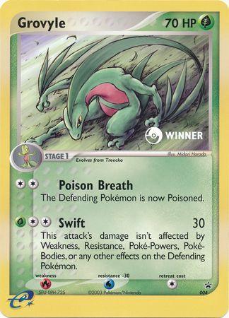 Grovyle (004) (Jumbo Card) [Nintendo: Black Star Promos] (Online Only)