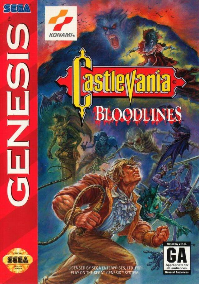 Castlevania: Bloodlines (Sega Genesis) (ONLINE ORDER ONLY)
