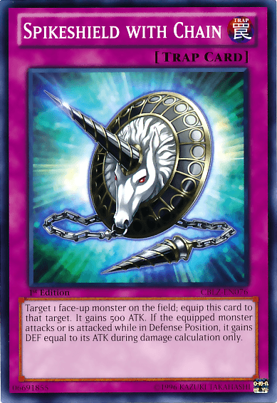 Spikeshield with Chain [CBLZ-EN076] Common (ONLINE ORDER ONLY)