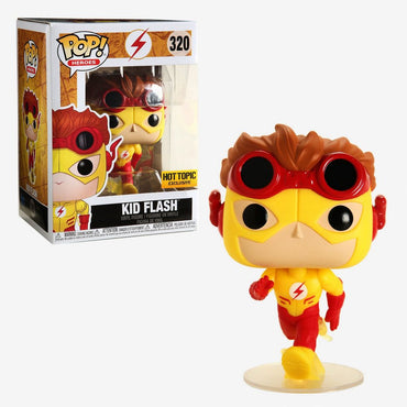 Funko POP! DC Super Heroes - Kid Flash Vinyl Figure #320 Hot Topic Exclusive [READ DESCRIPTION] (ONLINE ORDER ONLY)