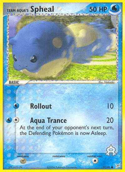 Team Aqua's Spheal (57/95) [EX: Team Magma vs Team Aqua] (Online Only)
