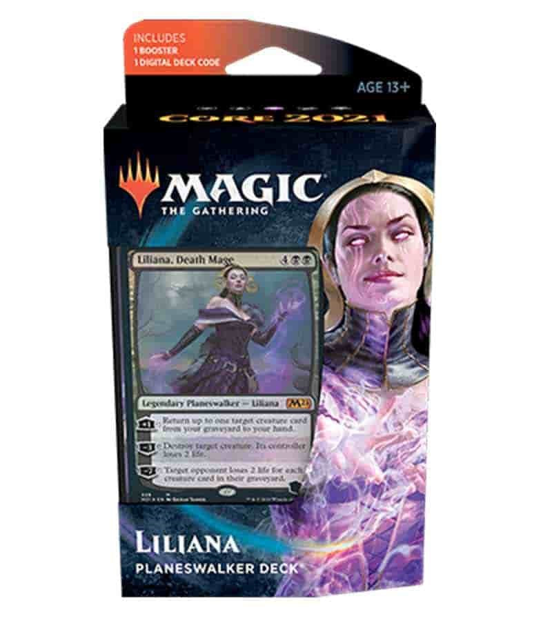 Core Set 2021 - Planeswalker Deck [Liliana] [M21] (ONLINE ORDER ONLY)