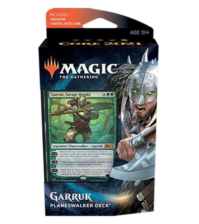 Core Set 2021 - Planeswalker Deck [Garruk] [M21] (ONLINE ORDER ONLY)