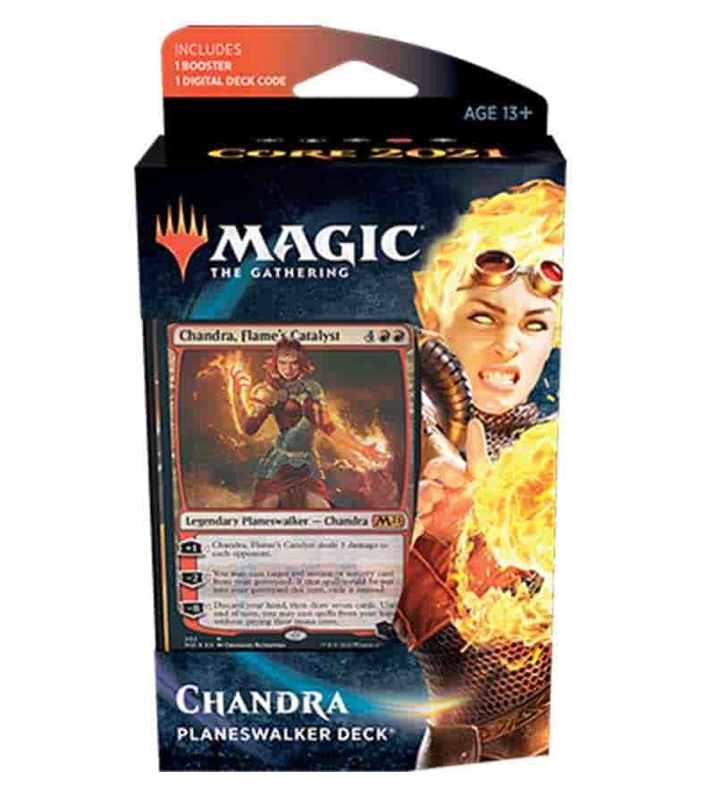 Core Set 2021 - Planeswalker Deck [Chandra] [M21] (ONLINE ORDER ONLY)