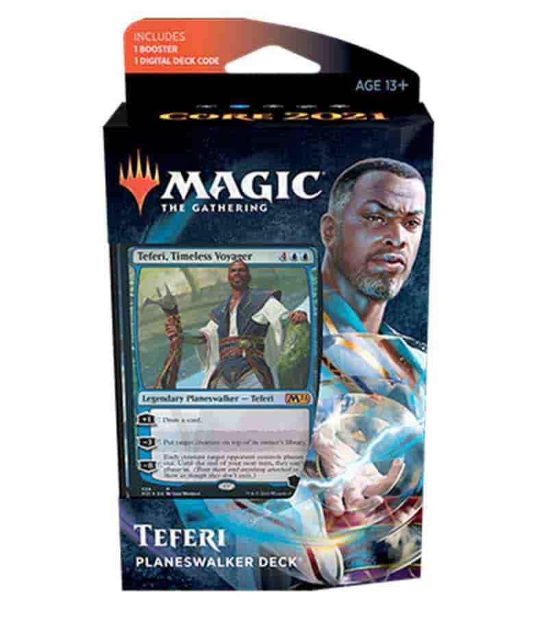 Core Set 2021 - Planeswalker Deck [Teferi] [M21] (ONLINE ORDER ONLY)