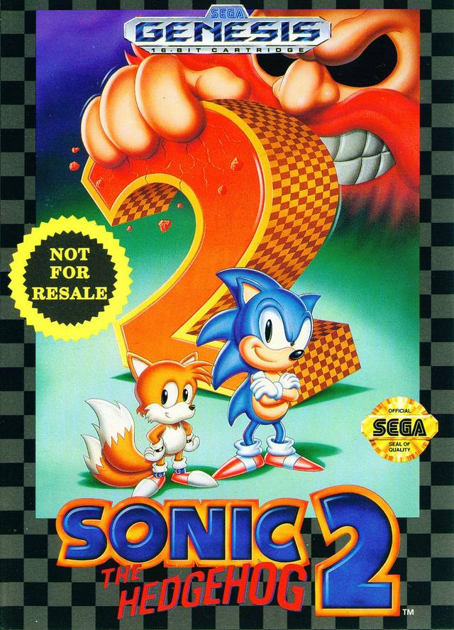 Sonic the Hedgehog 2 [Not for Resale] (Sega Genesis) (ONLINE ORDER ONLY)