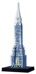 Puzzle: 3D Puzzle - Chrysler Building Night Edition (ONLINE ORDER ONLY)