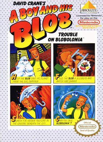 A Boy and His Blob Trouble on Blobolonia (Nintendo NES) (Online Only)