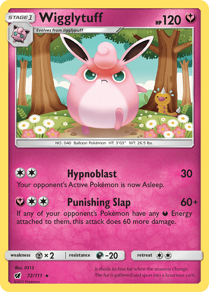 Wigglytuff (72/111) [Sun & Moon: Crimson Invasion] (Online Only)