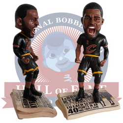 Cleveland Cavaliers 2016 NBA Champions Newspaper Bobbleheads (ONLINE ORDER ONLY)