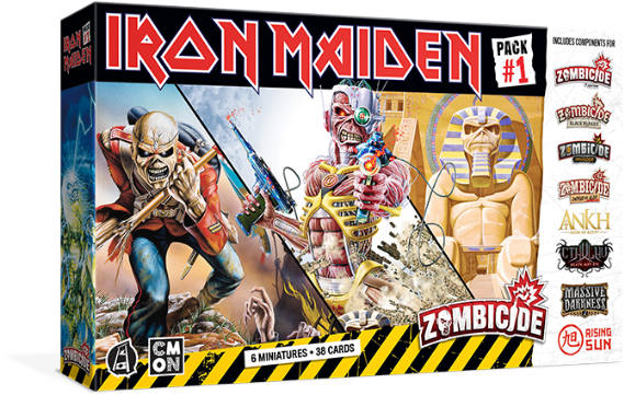 Zombicide: Iron Maiden Character Packs - Bundle of the Beast (ONLINE ORDER ONLY)