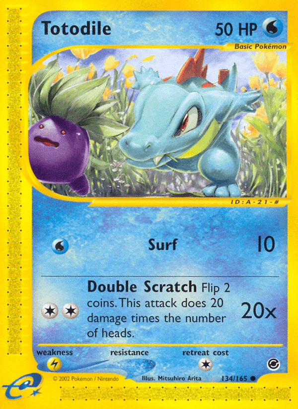 Totodile (134/165) [Expedition: Base Set] (Online Only)