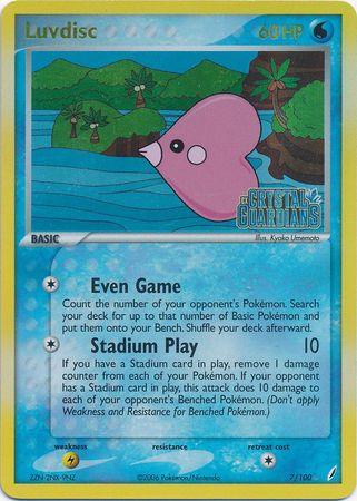Luvdisc (7/100) (Stamped) [EX: Crystal Guardians] (Online Only)