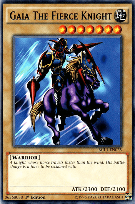 Gaia The Fierce Knight [MIL1-EN025] Rare (ONLINE ORDER ONLY)