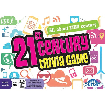 21st Century Trivia - A Game All About This Century - Outset (ONLINE ORDER ONLY)