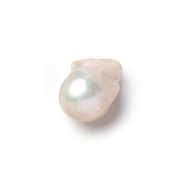 21x14-25x16mm White Ultra Baroque Freshwater Pearl Focal 1 piece (ONLINE ORDER ONLY)