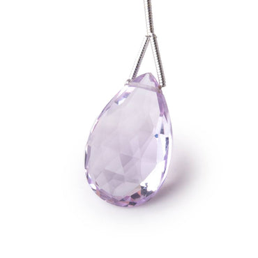 21x15-22x16mm Pink Amethyst Faceted Pear 1 Focal Bead (ONLINE ORDER ONLY)