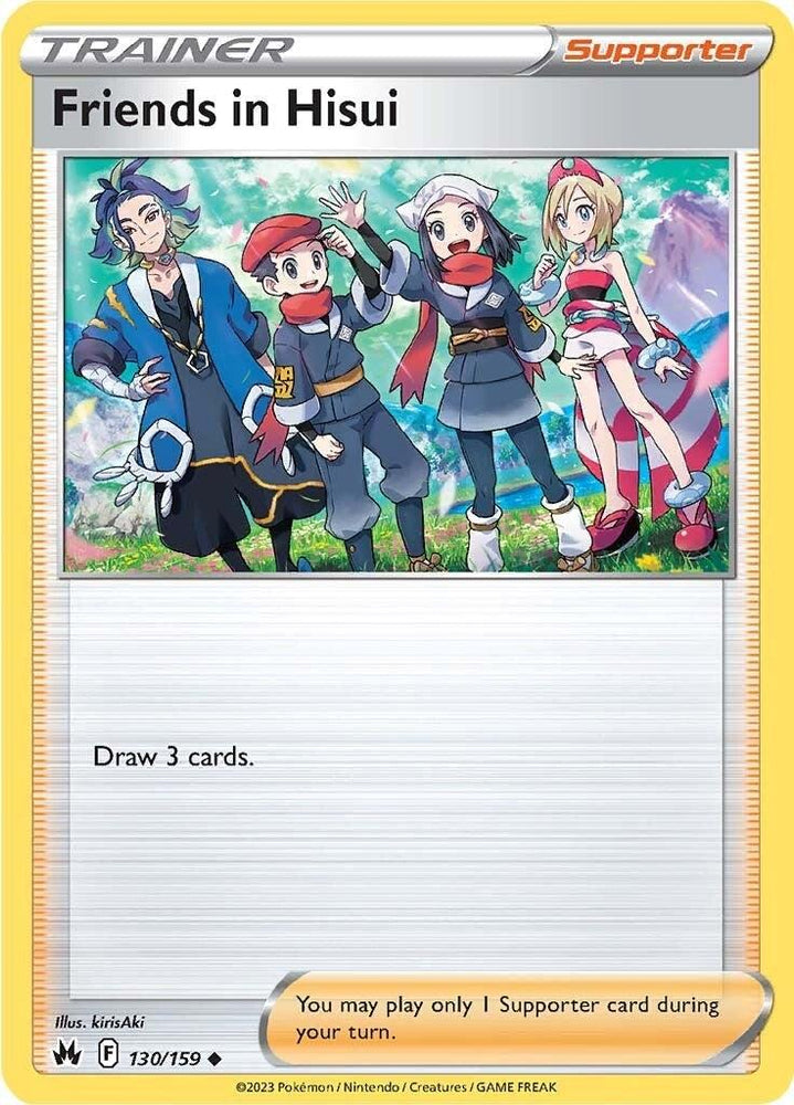 Friends in Hisui (130/159) [Sword & Shield: Crown Zenith] (Online Only)