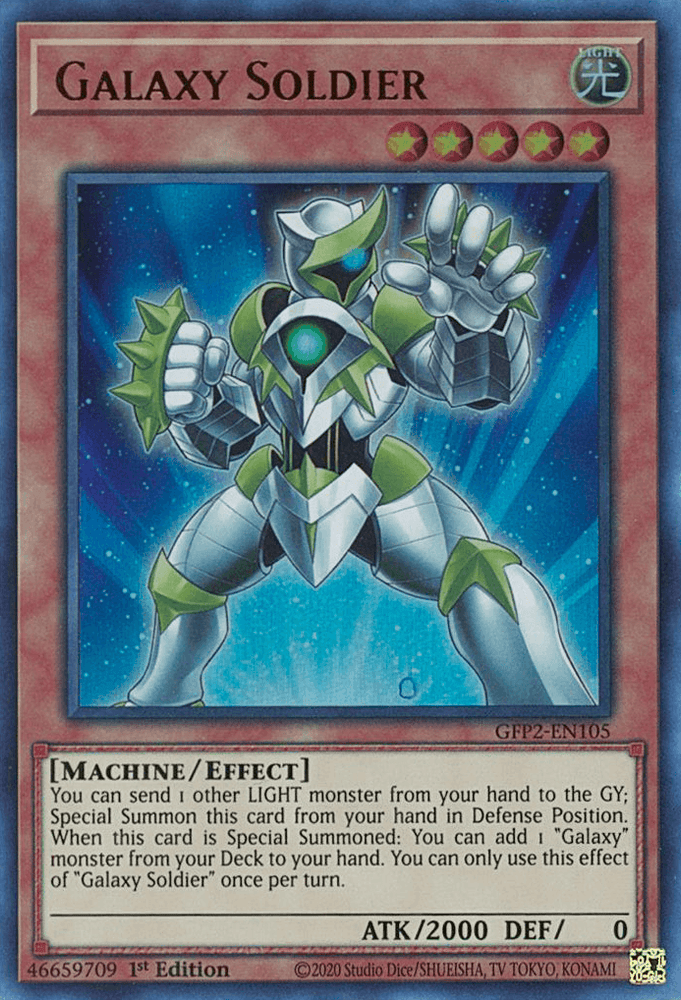 Galaxy Soldier [GFP2-EN105] Ultra Rare (ONLINE ORDER ONLY)