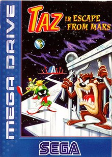 Taz In Escape From Mars | GameGear (ONLINE ORDER ONLY)