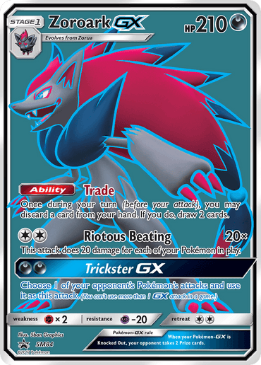 Zoroark GX (SM84) [Sun & Moon: Black Star Promos] (Online Only)