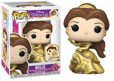 Belle w/ Pin (Dancing, Gold) 221 - Funko Shop Exclusive (Online Order Only)