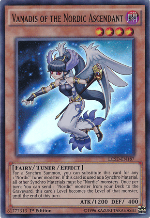 Vanadis of the Nordic Ascendant [LC5D-EN187] Ultra Rare (ONLINE ORDER ONLY)