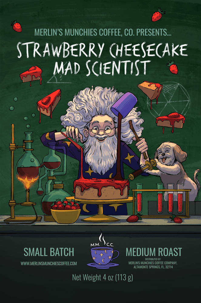 Strawberry Cheesecake Mad Scientist 12oz (ONLINE ORDER ONLY)
