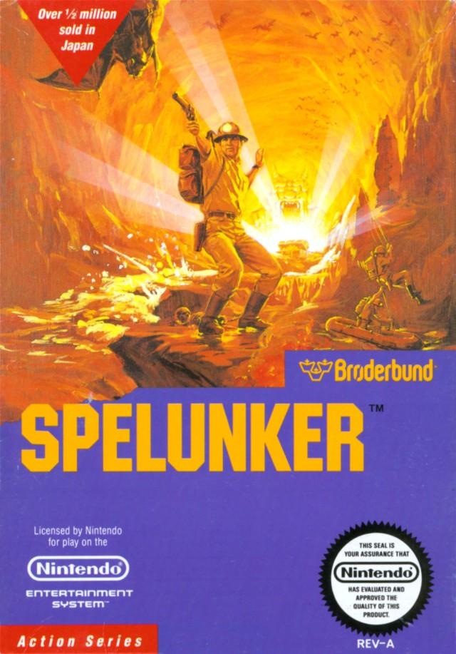 Spelunker (Nintendo NES) (Online Only)