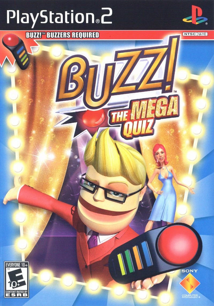 Buzz The Mega Quiz (Playstation 2) (Online Order Only)